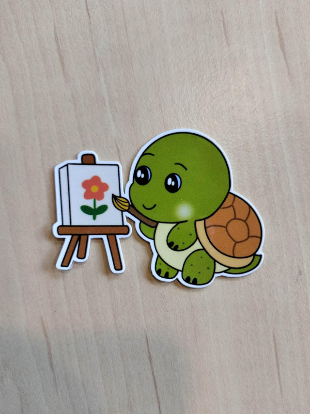 Kit la tortue peintre