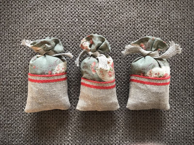 Pochons de lavande du jardin