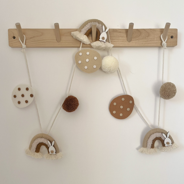 Guirlande chocolats de Pâques 