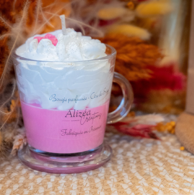 Bougie tasse « Sucre d’orge » - 160g