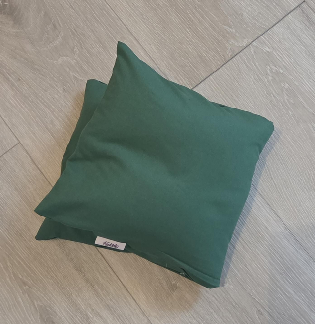 Wohlfühlkissen klein 25x50cm "grün "