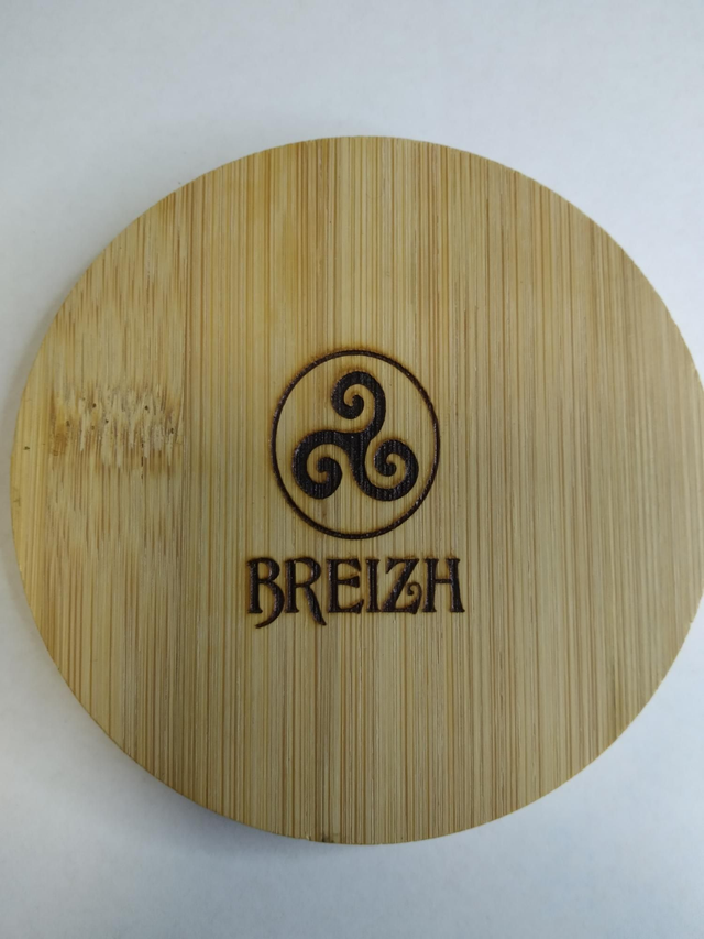 Sous verre rond Breizh 