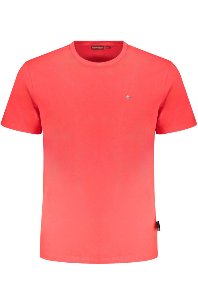 NAPAPIJRI T-SHIRT MANICHE CORTE UOMO ROSSO