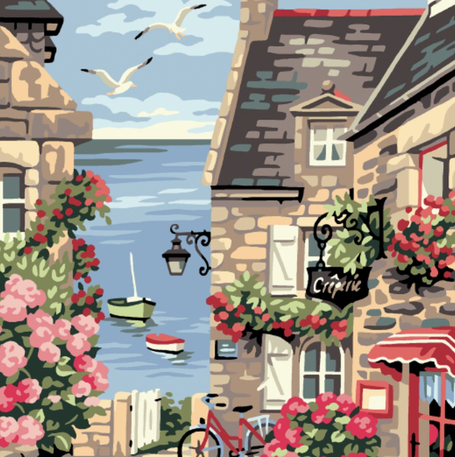 Canvas: Royal Paris: The Harbour Street by Anchor