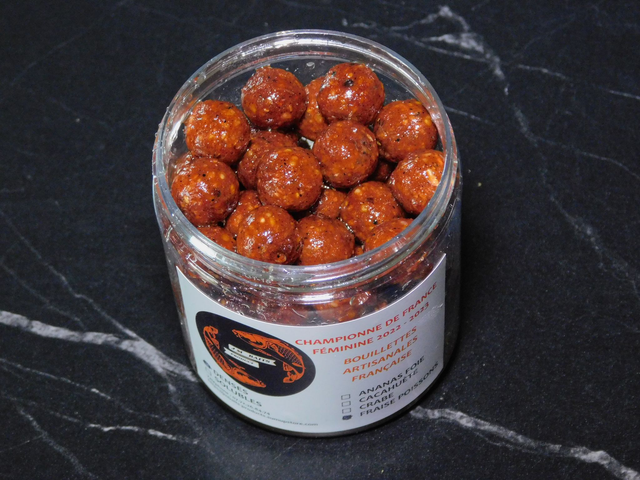 BOUILLETTES FRAISE POISSONS Surboostées 