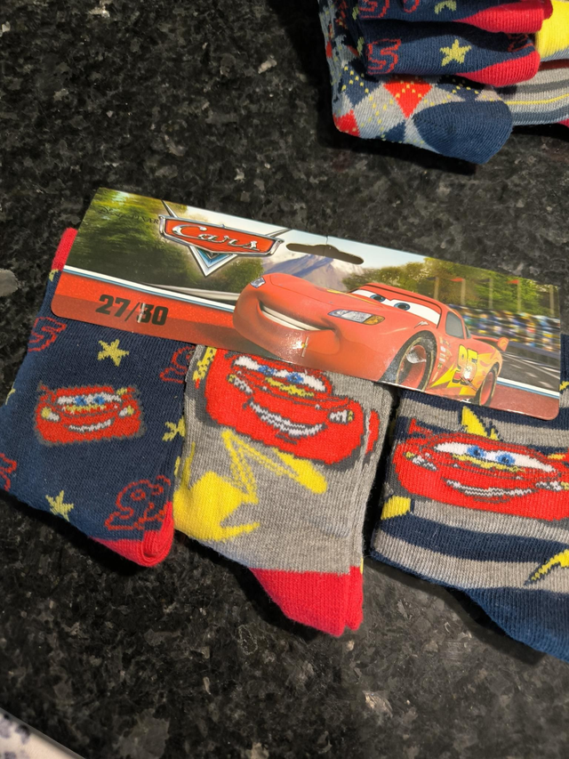 PAIRES DE CHAUSSETTES CARS