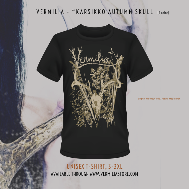 001 Karsikko Autumn Skull (T-shirt)