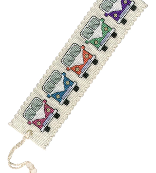 Campervans Bookmark by Textiles Heritage