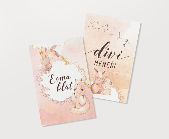 Mēnešu kartītes "Pieneņpūka" PINK (20gb.)