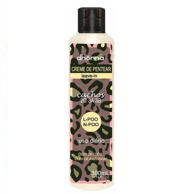 Creme de pentear finalizador cachos uso diário 300g - DHonna 