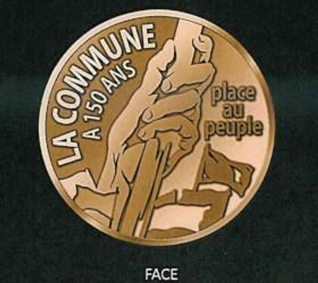 Médaille 150ème Commune de Paris 1871 (59mm)
