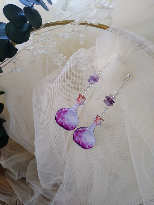 Boucles Potion Violette