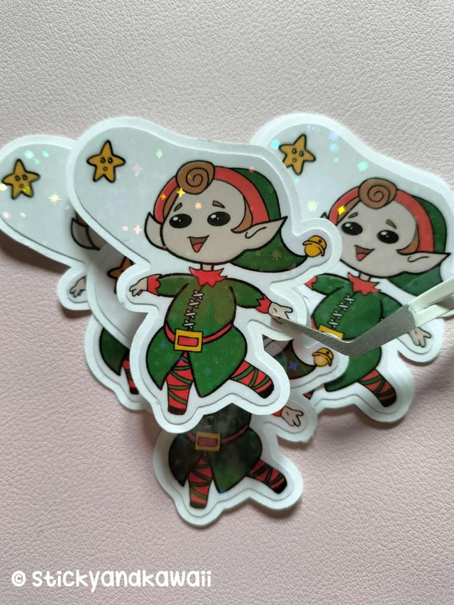 Lutin de Noël et étoile