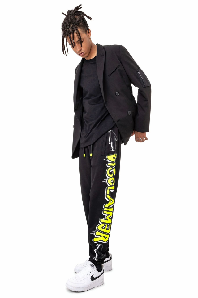 42092261 - Disclaimer  Pantalone in felpa con stampa logo sul davanti