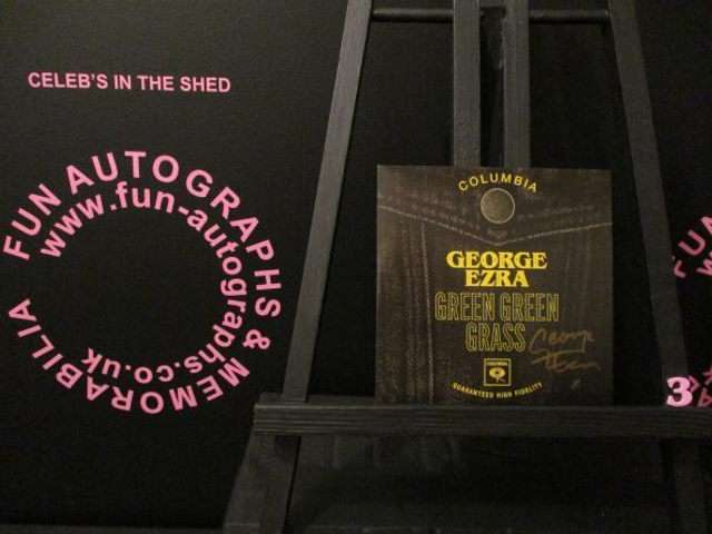 George Ezra - 'Green Green Grass' Authentic Autographed Single Cover (3)