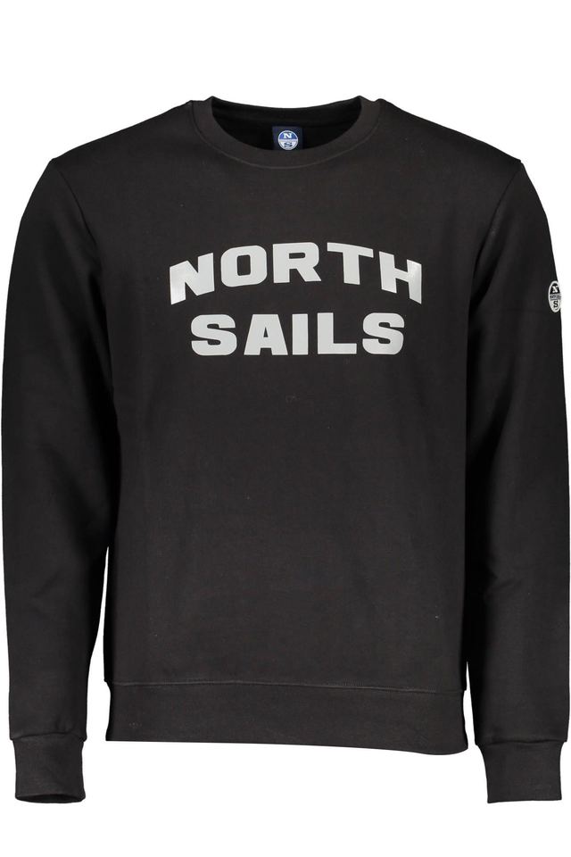 NORTH SAILS FELPA SENZA ZIP UOMO NERO
