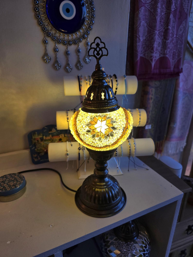 Medium Mosaic Table Lamp