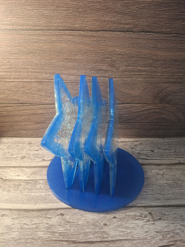 Set de Sous-Verres Étoilés avec son Support