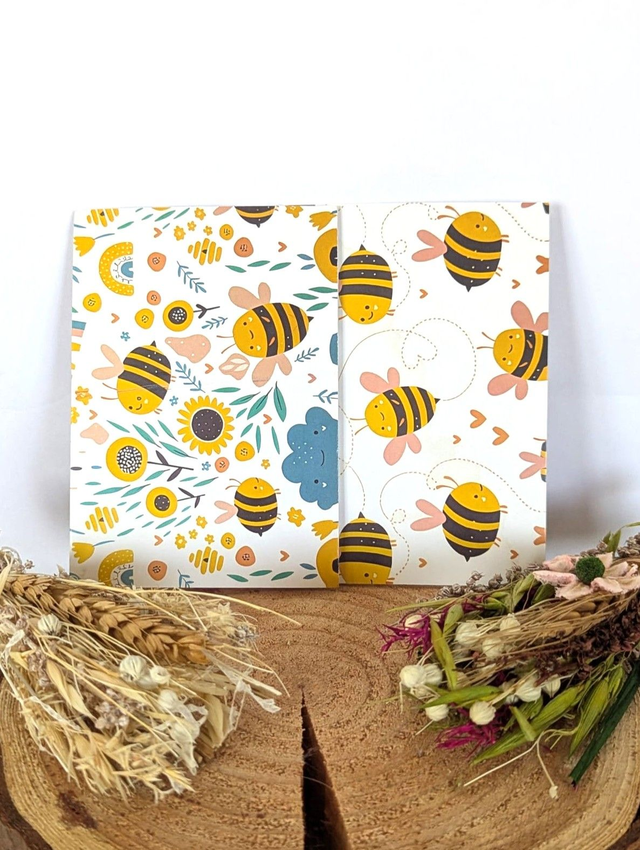 🐝 Pack of 12 Cute Cartoon Bees (4 designs)