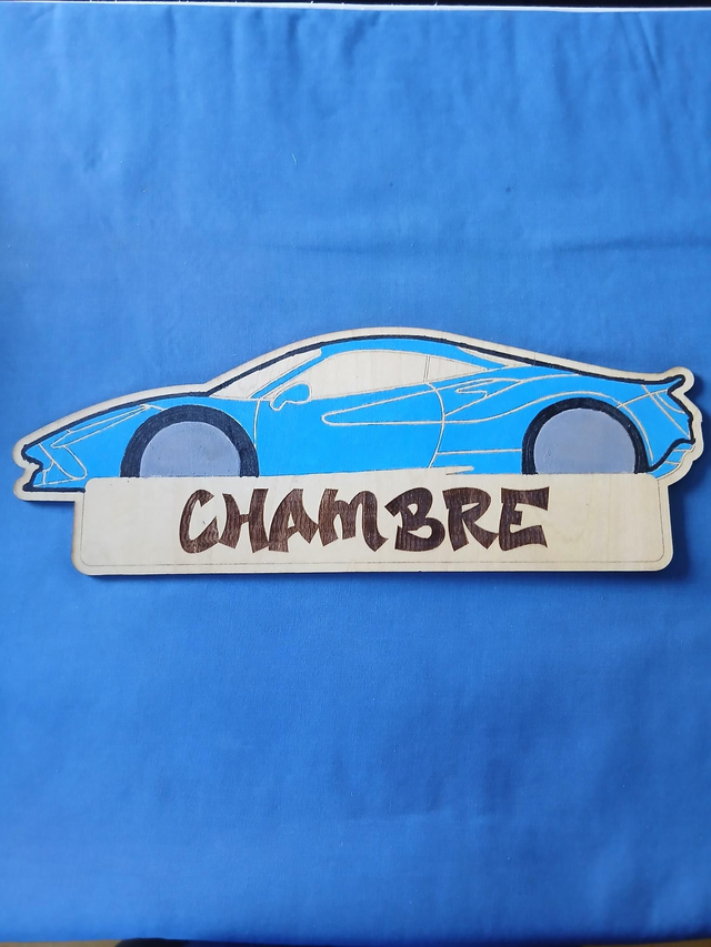 Plaque Chambre