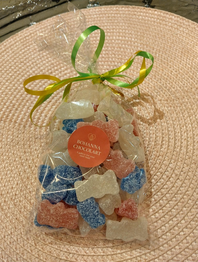 Vegan Pink, Blue &amp; White Sugar Bear Mix