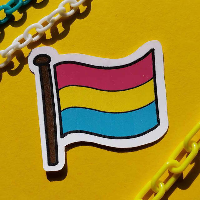 Pan - Flag - Sticker - [SKR-PAN-F]