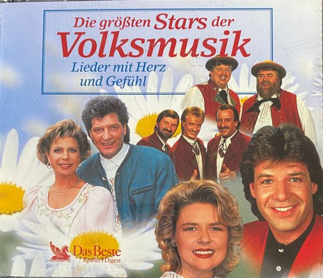 Die Grössten Stars der Volksmusik Das Beste Reader's Digest 5x Audio CD