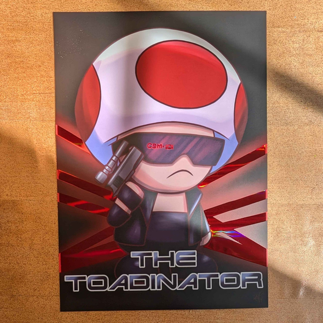 Toadinator Poster
