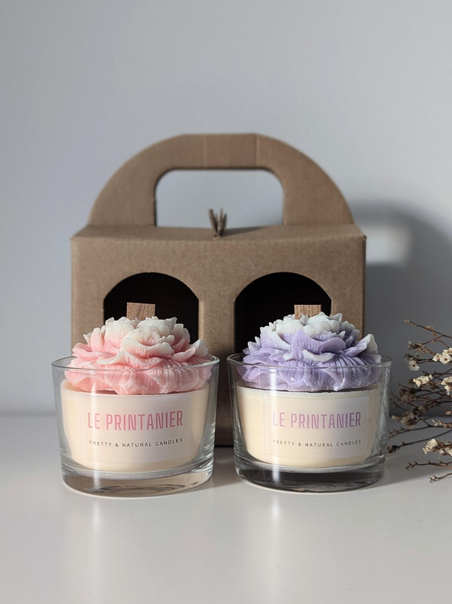 Duo Printanier | Rose & Lavande