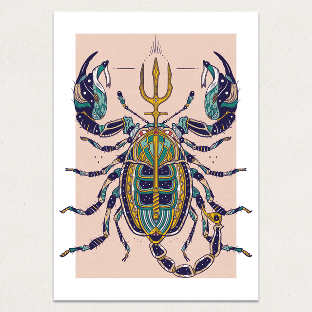 _10x15 / Golden knight