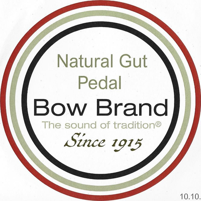 1st octave &amp; above : Pedal gut Standard Guage 