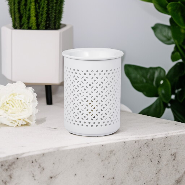 Elegant 'Lattice' Electric Wax Warmer