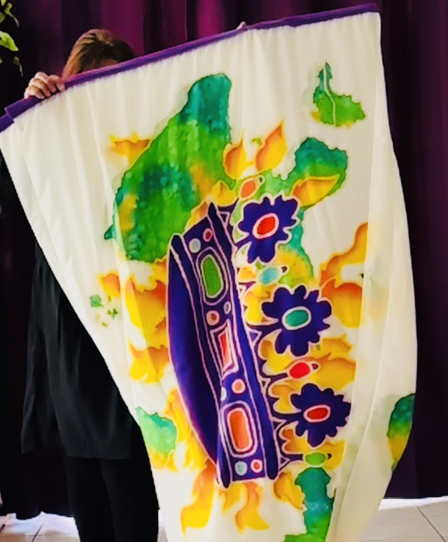 Caribbean on Fire - Esaïe 51.5 Soie épaisse