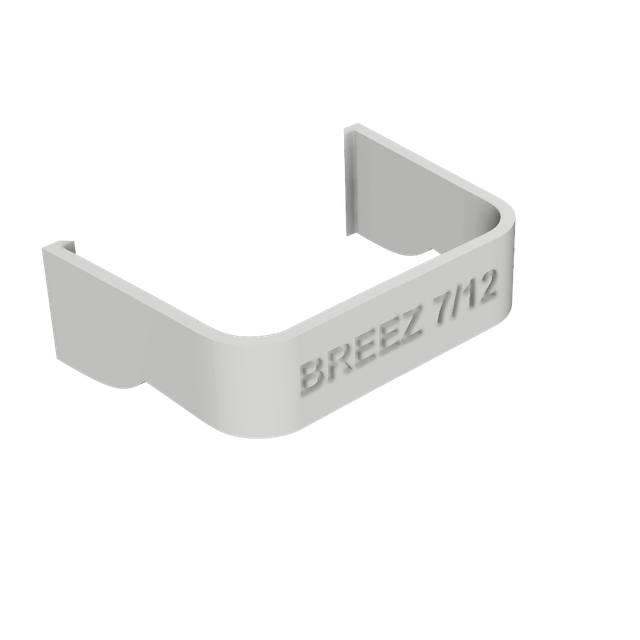 Manchon de finition goulotte Midéa BREEZELESS (Blanc) 80x60