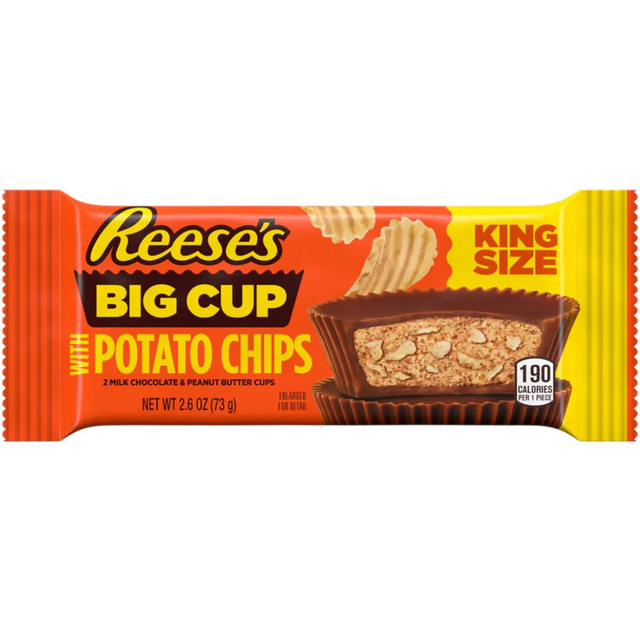 Reese&#039;s Big Cup with Potato Chips King Size (74g)