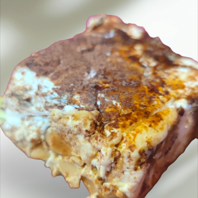 Torrone - Tiramisu - Traditioneller, weißer Mandel-Nougat mit Tiramisu - aus Italien. ca. 70 Gramm