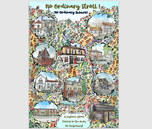 no ordinary stroll! no ordinary suburb!