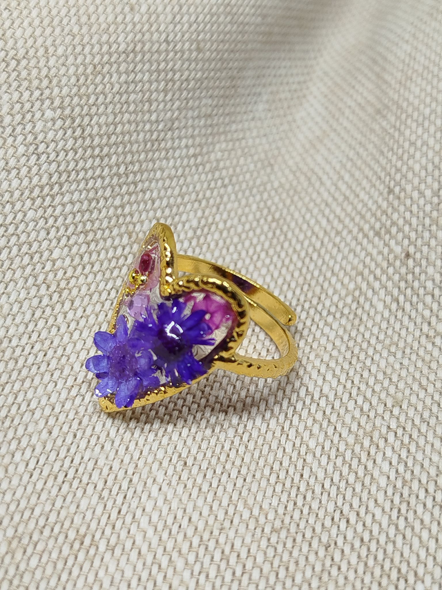 Bague Valentine coloris violet