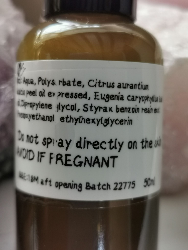 Room Spray Winter Blossom. 50ml