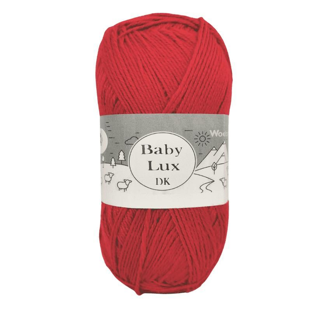 Woolcraft Baby Lux DK 100g - 70367 Red