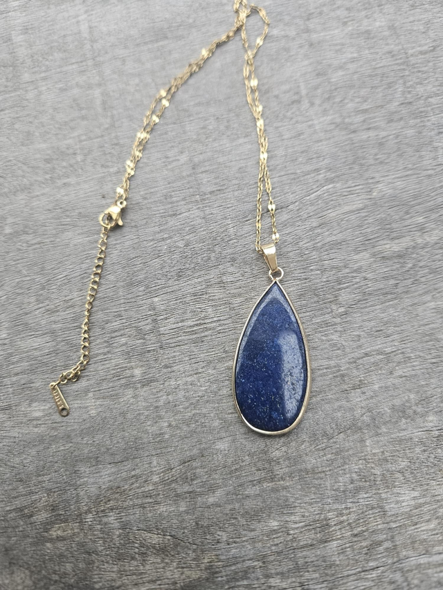 Collier lapis-lazuli 