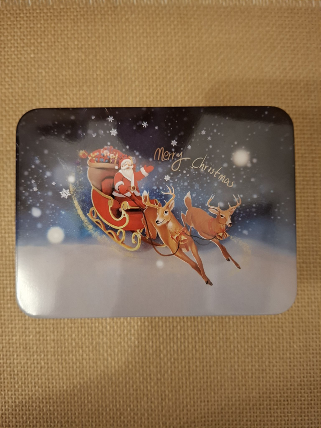 Boîte de chocolats de Noël