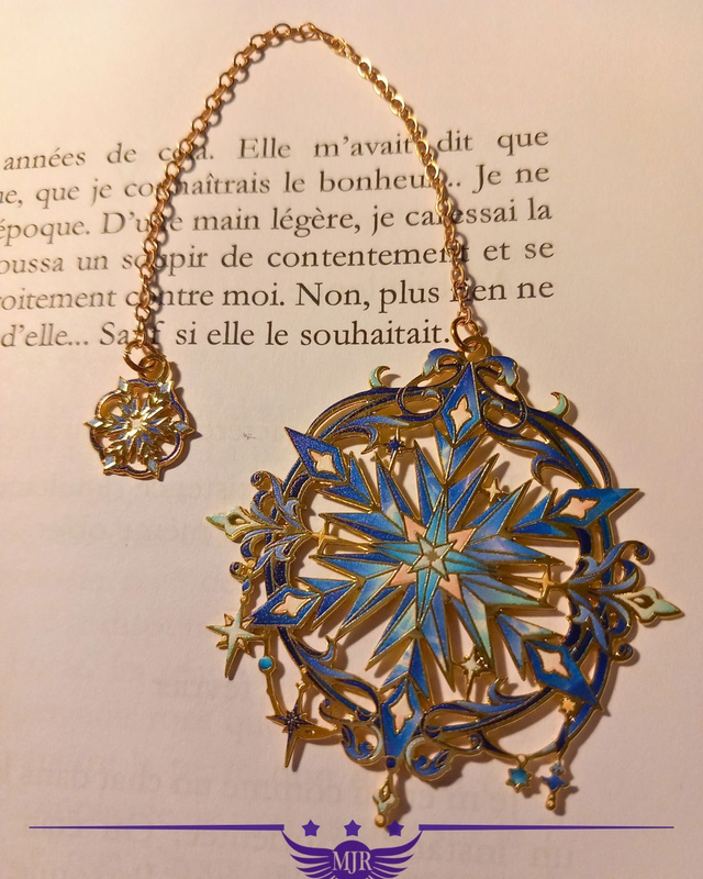 Marque-page métal Flocon – édition lumineuse