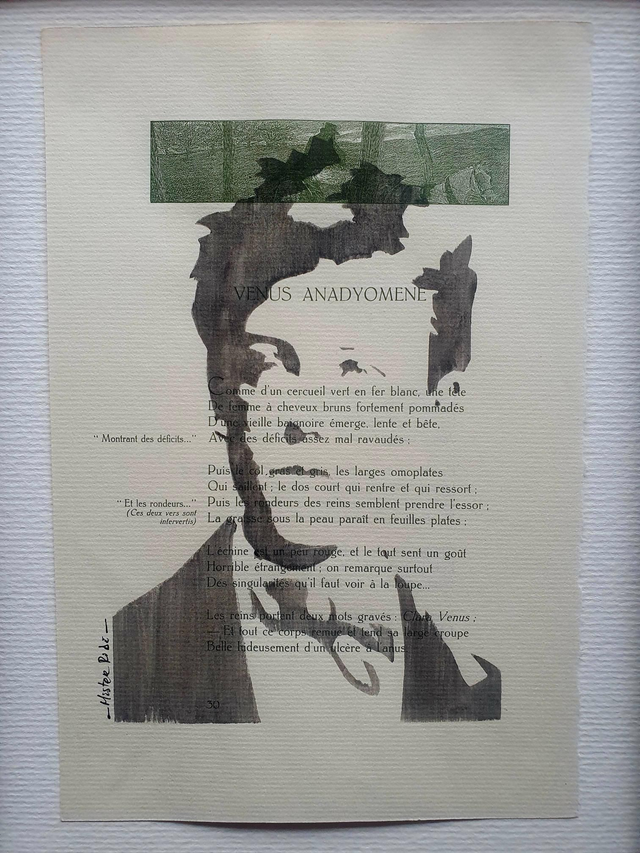 Portrait Rimbaud - Venus Anadyomene