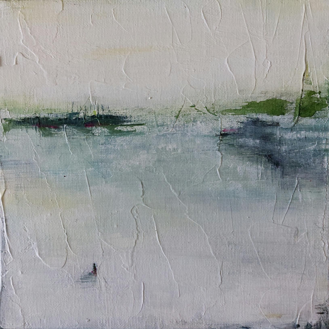 LA RADE DE SABLE BLANC - 20x20cm 