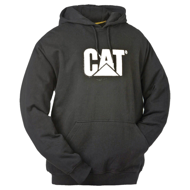 5167 - CATERPILLER FELPA CAPPUCCIO STAMPA