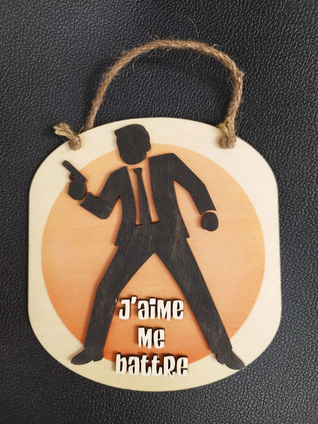 Plaque décorative OSS 117