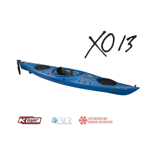 Point65 XO13 Rudder & Skeg 3L 