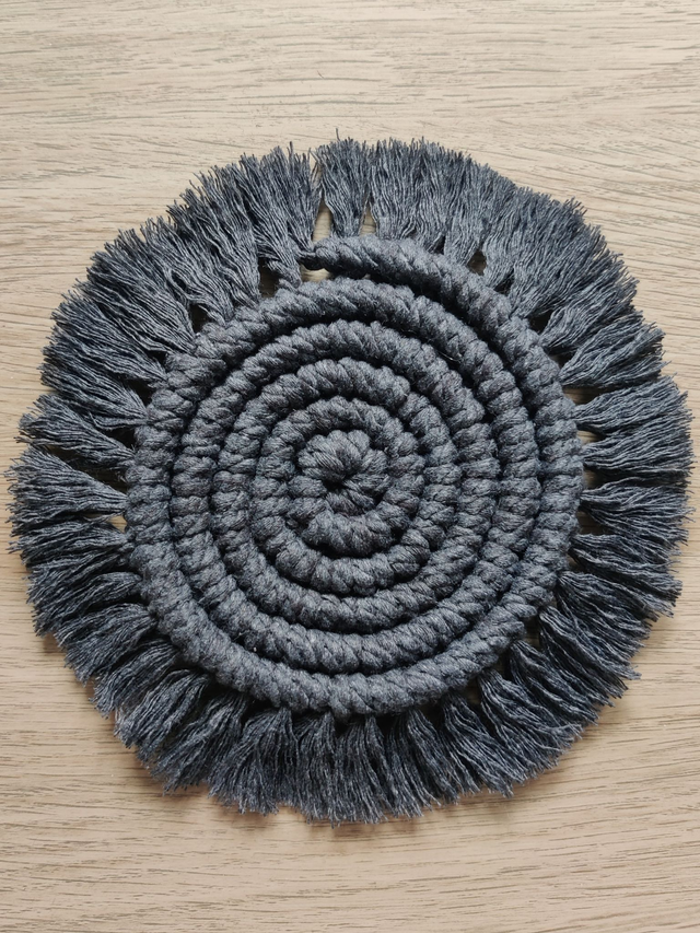 Sous-verre - Bleu gris