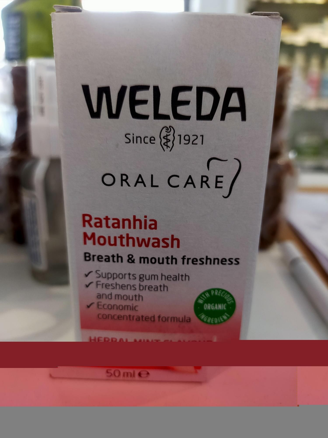 Weleda Ratanhia Mouthwash Concentrate - 50ml 66922